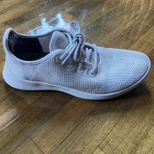 Allbirds Women's Tree Runners - Chalk (White Sole) Size 10